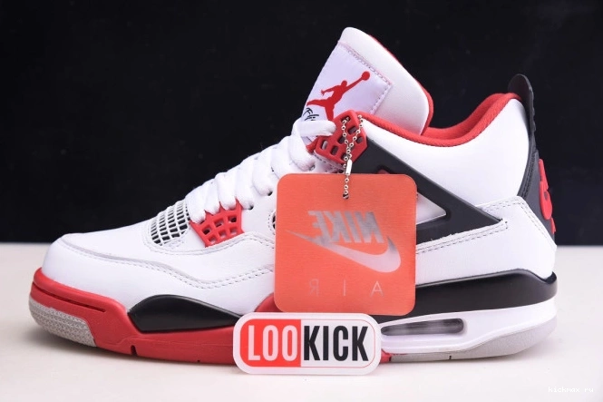 Rep 4 Air DC7770-160 (2020) Fire Retro Jordan Red 0714